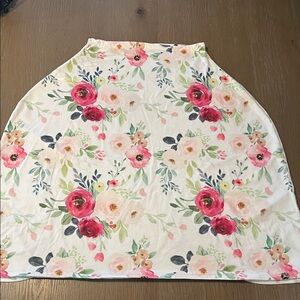 Floral Multipurpose Carseat/Cart/Breastfeeding Cover